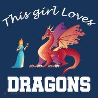 This Girl Loves Dragons Sweatshirt thumb 3