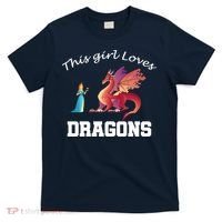 This Girl Loves Dragons T-Shirt thumb 0