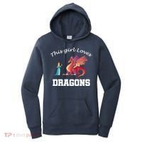 This Girl Loves Dragons Women's Hoodie thumb 0