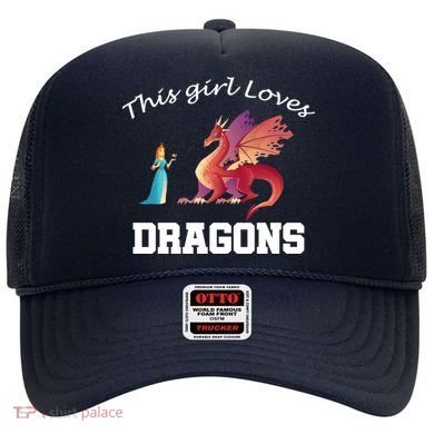This Girl Loves Dragons Hat