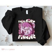 This Girl Loves Fishing Sweatshirt thumb 2