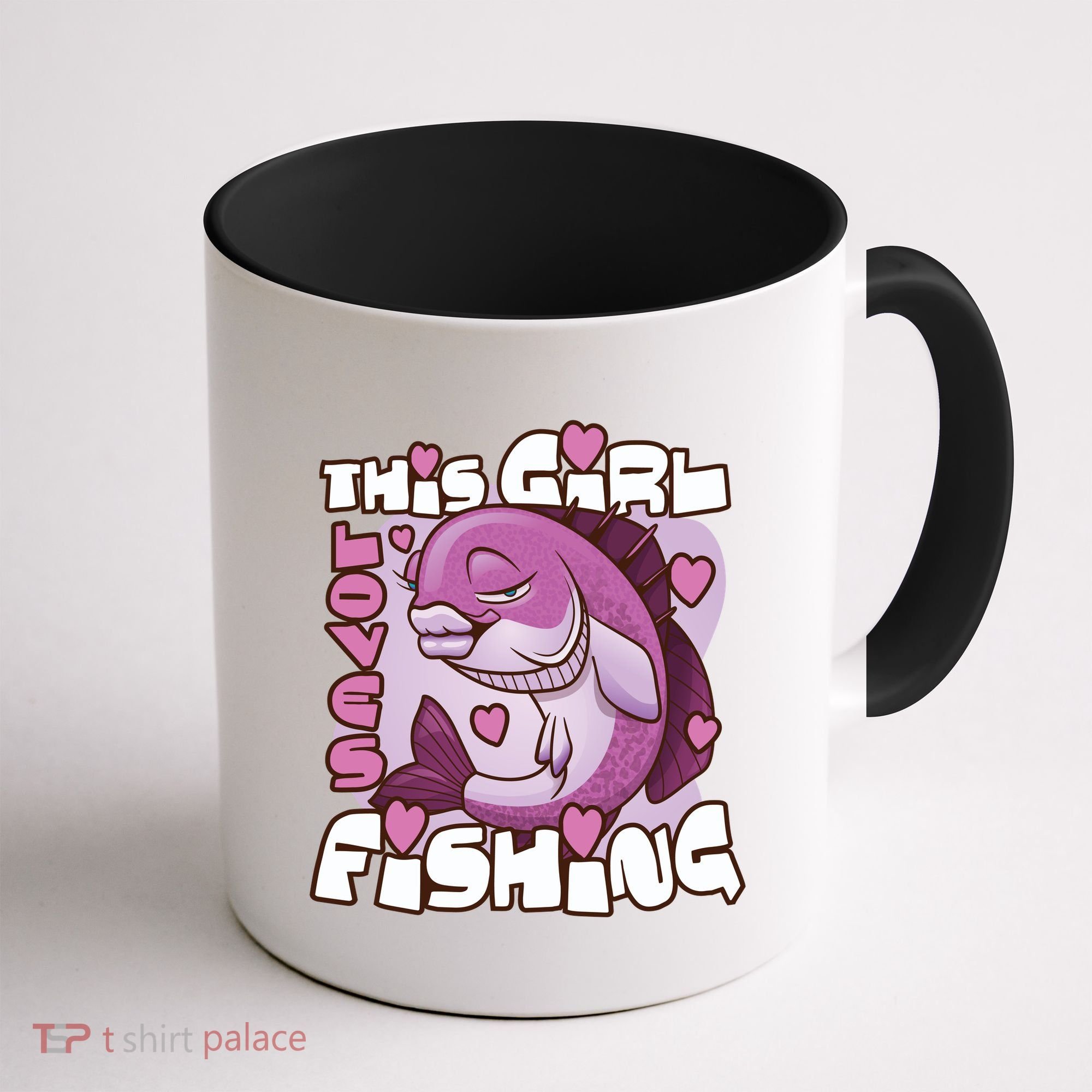 This Girl Loves Fishing Coffee Mug