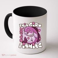 This Girl Loves Fishing Coffee Mug thumb 0