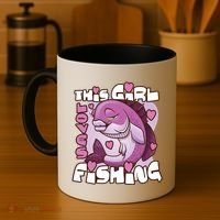 This Girl Loves Fishing Coffee Mug thumb 4