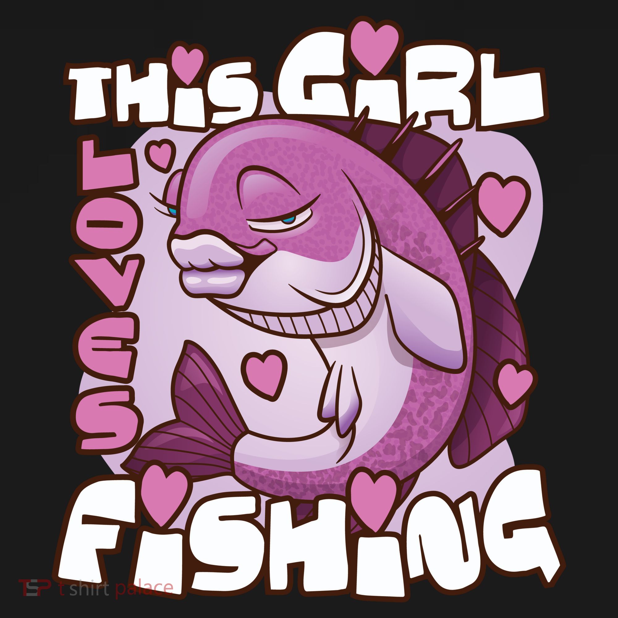 This Girl Loves Fishing Ornament