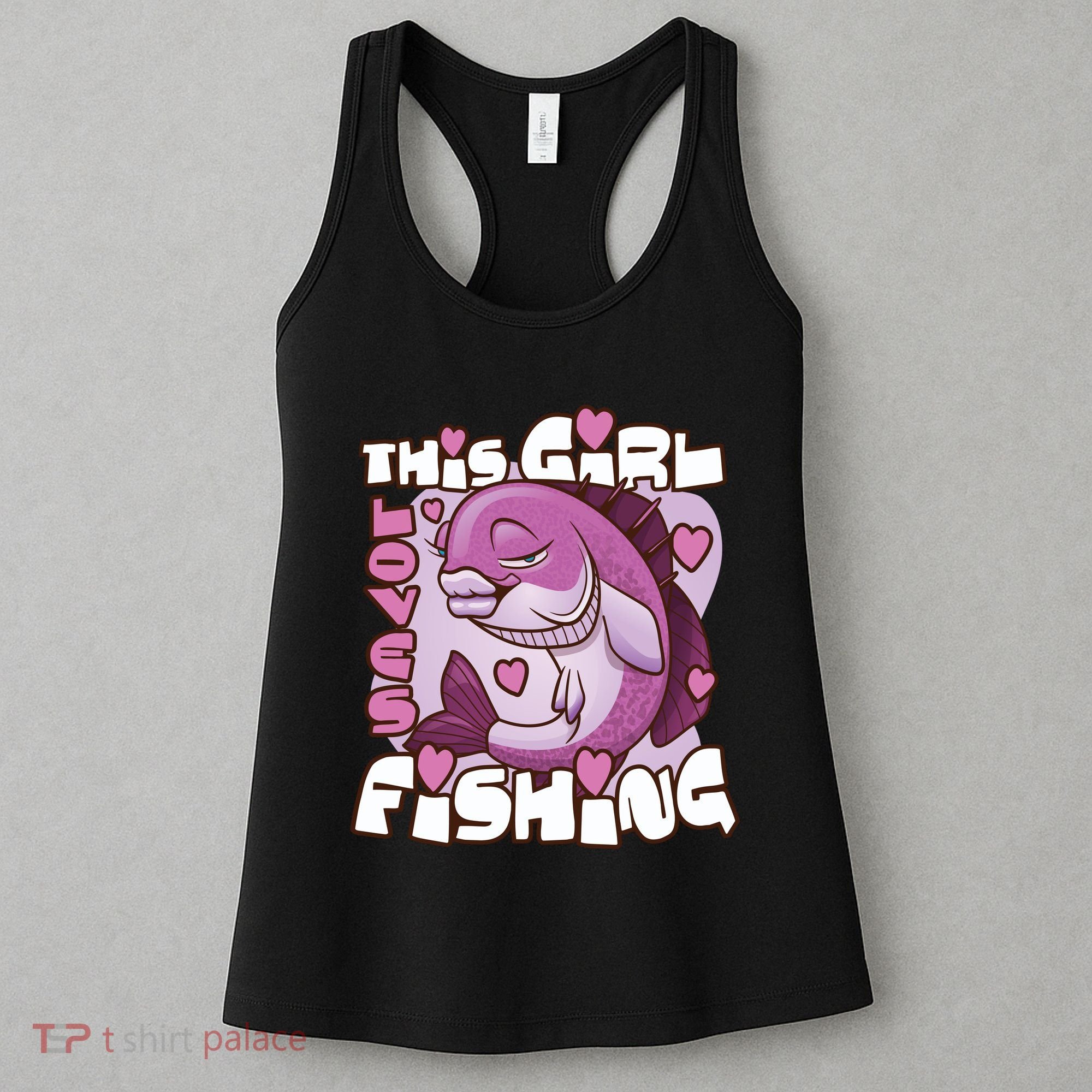 This Girl Loves Fishing Women's Tank Top