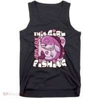 This Girl Loves Fishing Tank Top thumb 0