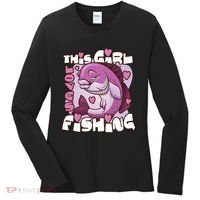 This Girl Loves Fishing Women's Long Sleeve Shirt thumb 0
