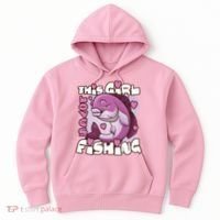 This Girl Loves Fishing Hoodie thumb 0