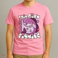 This Girl Loves Fishing T-Shirt thumb 3