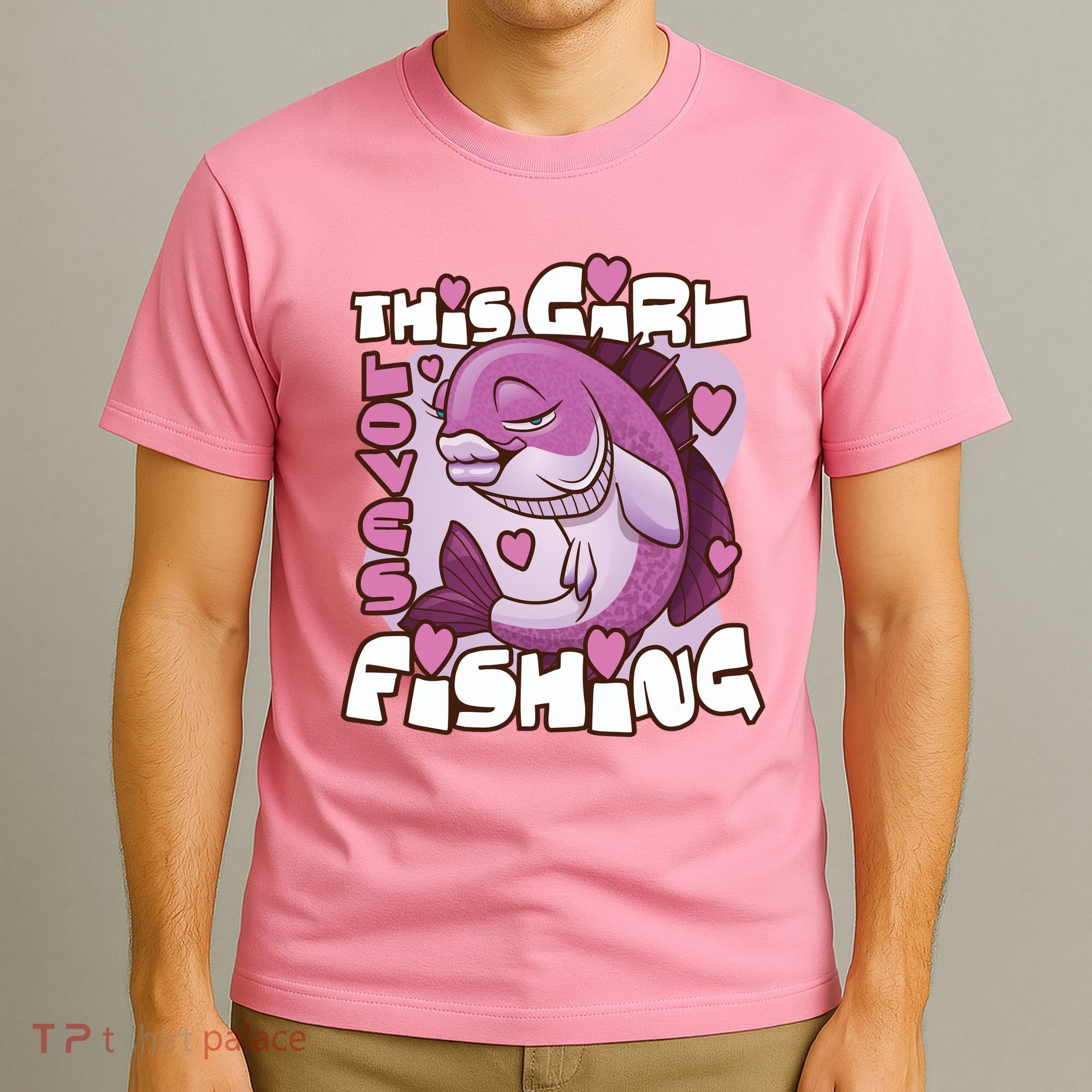 This Girl Loves Fishing T-Shirt