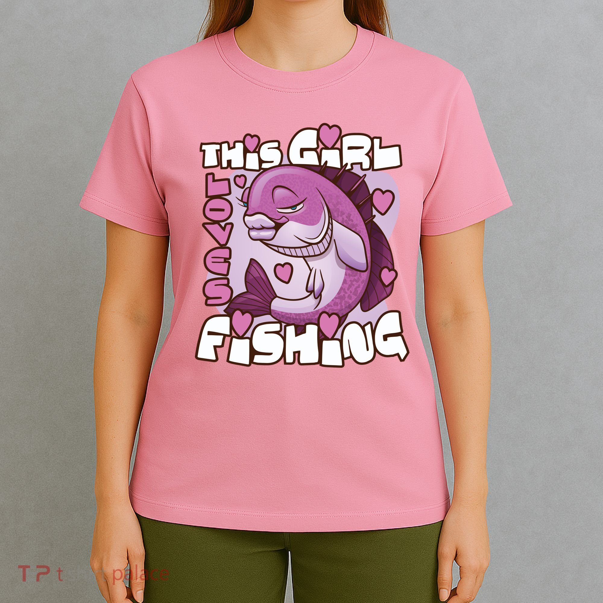 This Girl Loves Fishing T-Shirt
