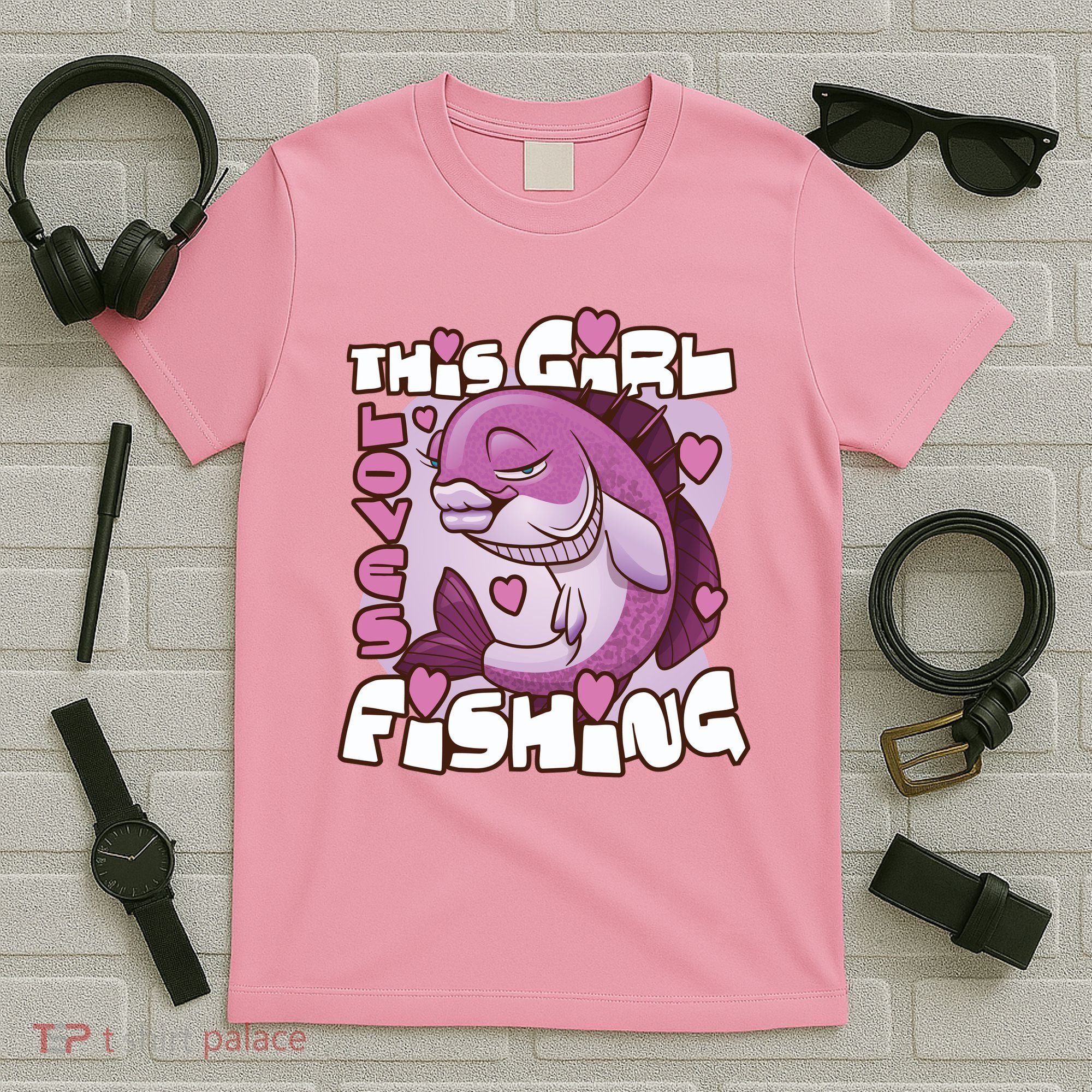 This Girl Loves Fishing T-Shirt