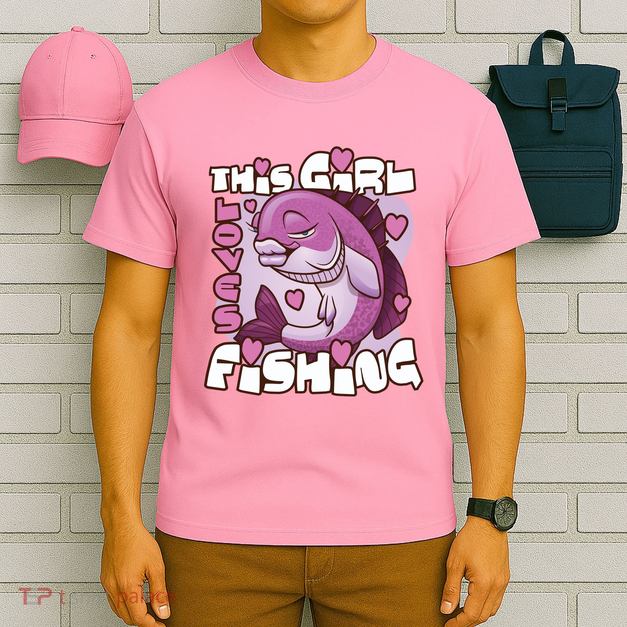 This Girl Loves Fishing T-Shirt