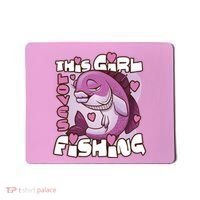 This Girl Loves Fishing Mousepad thumb 0