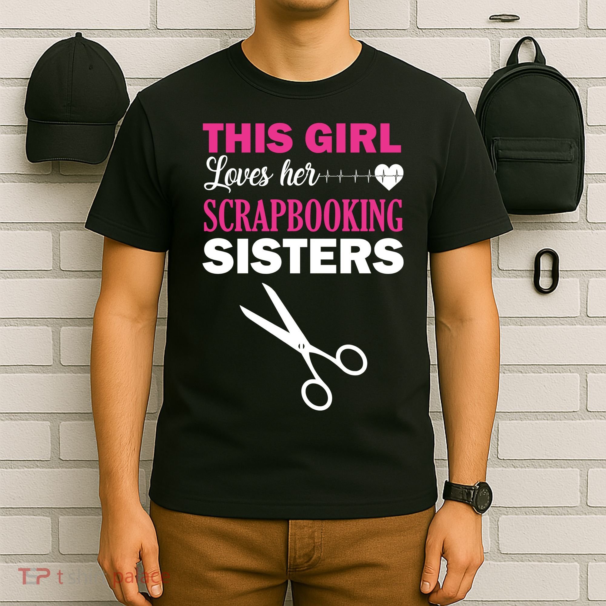 This Girl Loves Her Scrapbooking Sisters T-Shirt