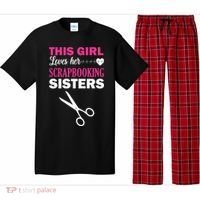This Girl Loves Her Scrapbooking Sisters Pajama Set thumb 0