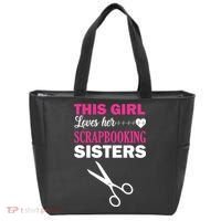 This Girl Loves Her Scrapbooking Sisters Tote Bag thumb 0