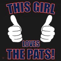 This Girl Loves The Pats Backpack thumb 2