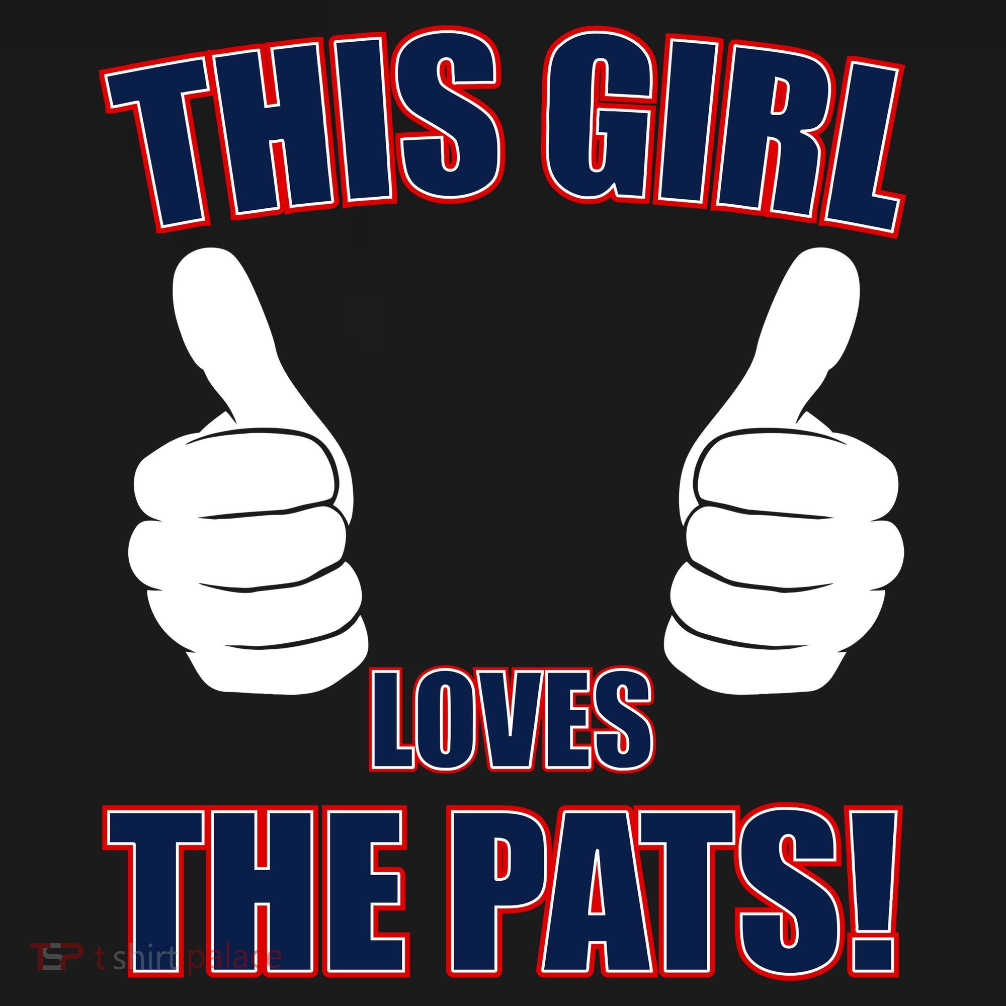This Girl Loves The Pats Backpack