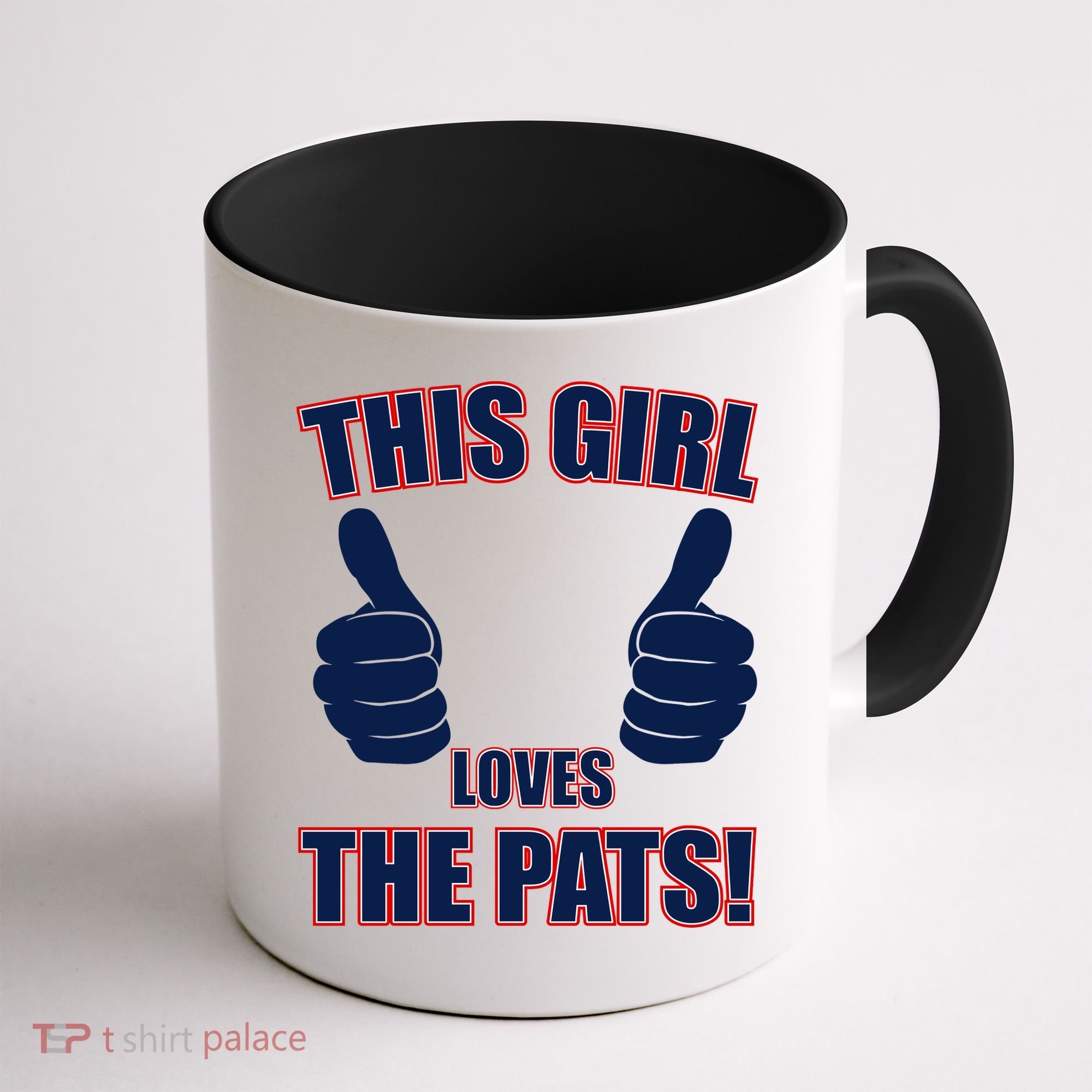 This Girl Loves The Pats Coffee Mug