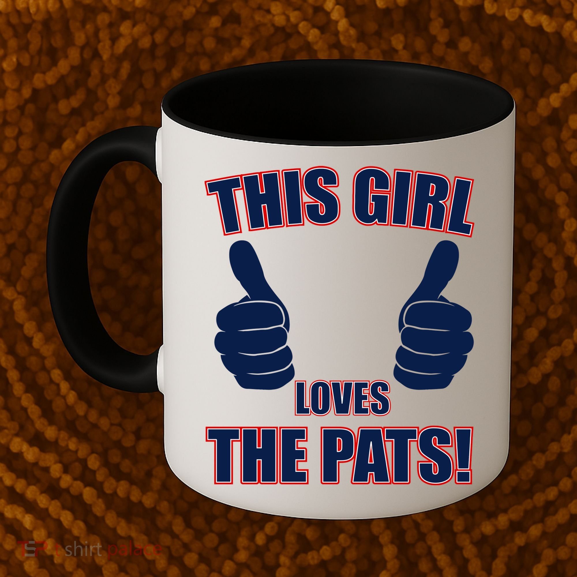 This Girl Loves The Pats Coffee Mug