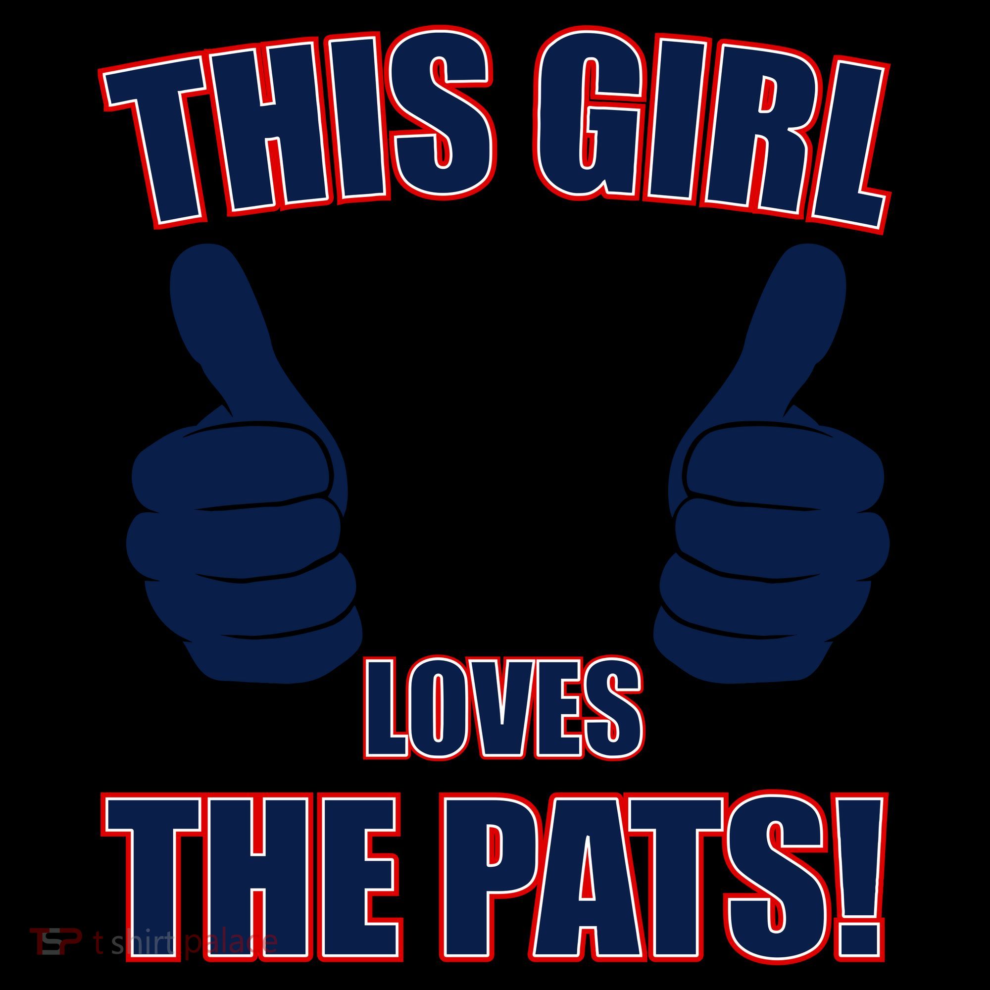 This Girl Loves The Pats Coffee Mug