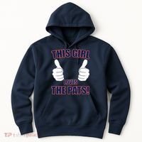 This Girl Loves The Pats Hoodie thumb 0