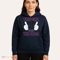 This Girl Loves The Pats Hoodie thumb 5