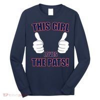 This Girl Loves The Pats Long Sleeve Shirt thumb 0
