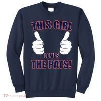 This Girl Loves The Pats Sweatshirt thumb 0