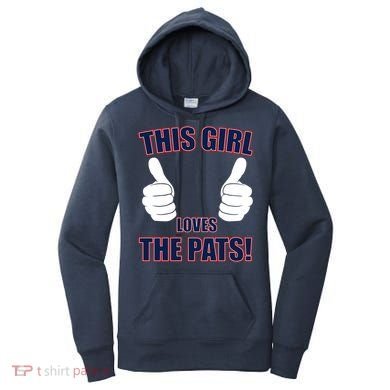 This Girl Loves The Pats Women's Hoodie