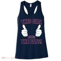 This Girl Loves The Pats Women's Tank Top thumb 0