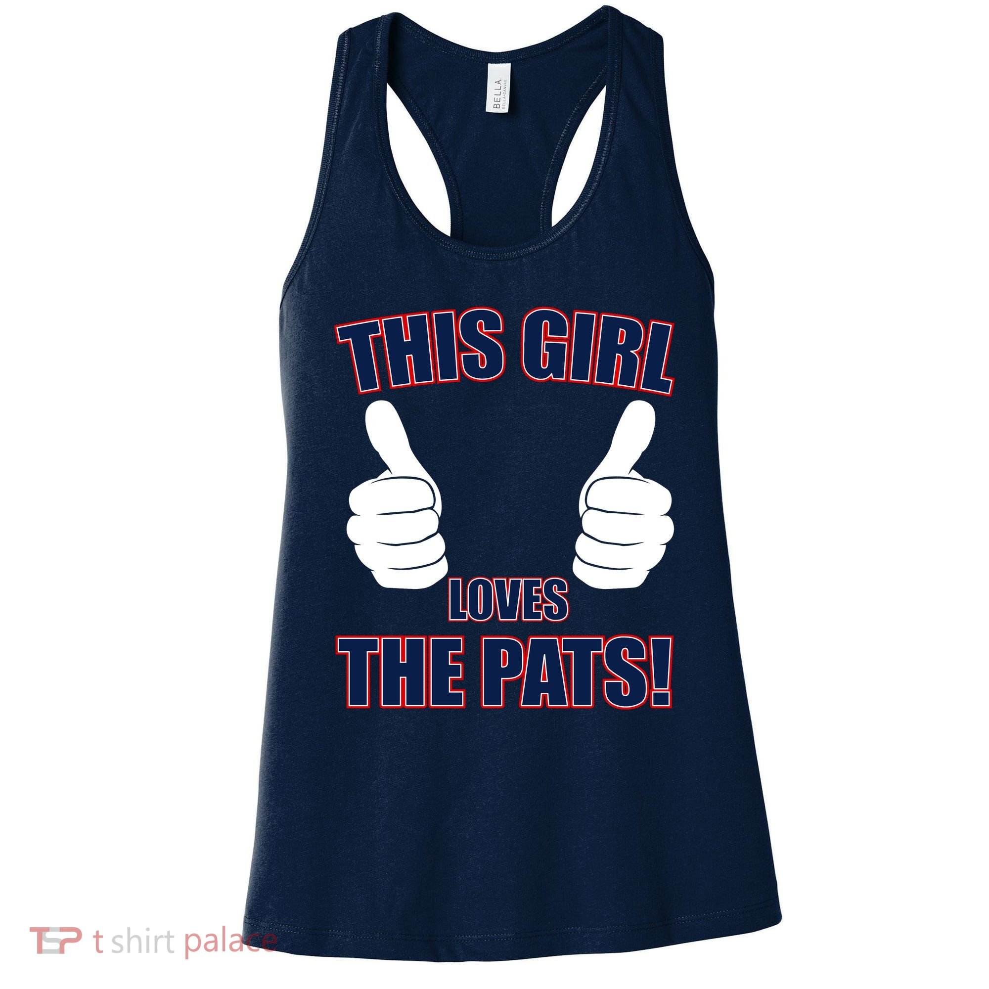 This Girl Loves The Pats Women's Tank Top