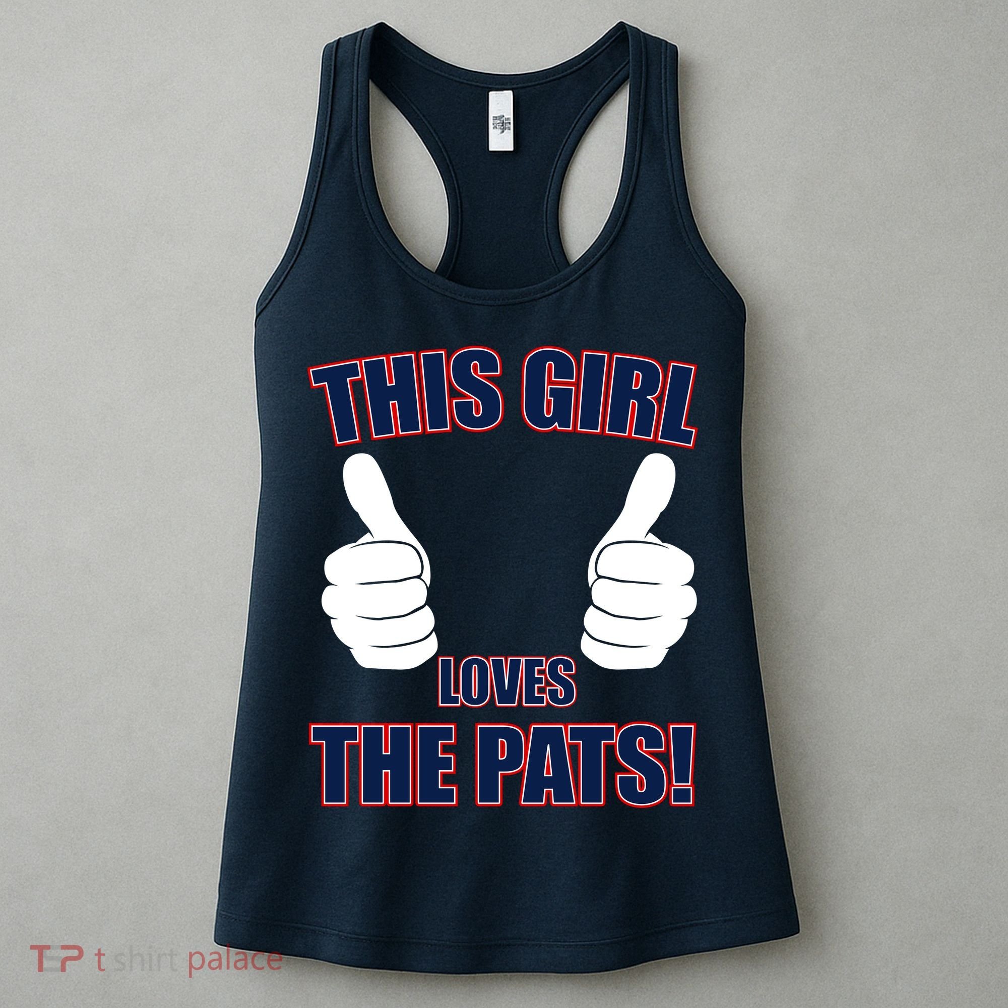 This Girl Loves The Pats Women's Tank Top