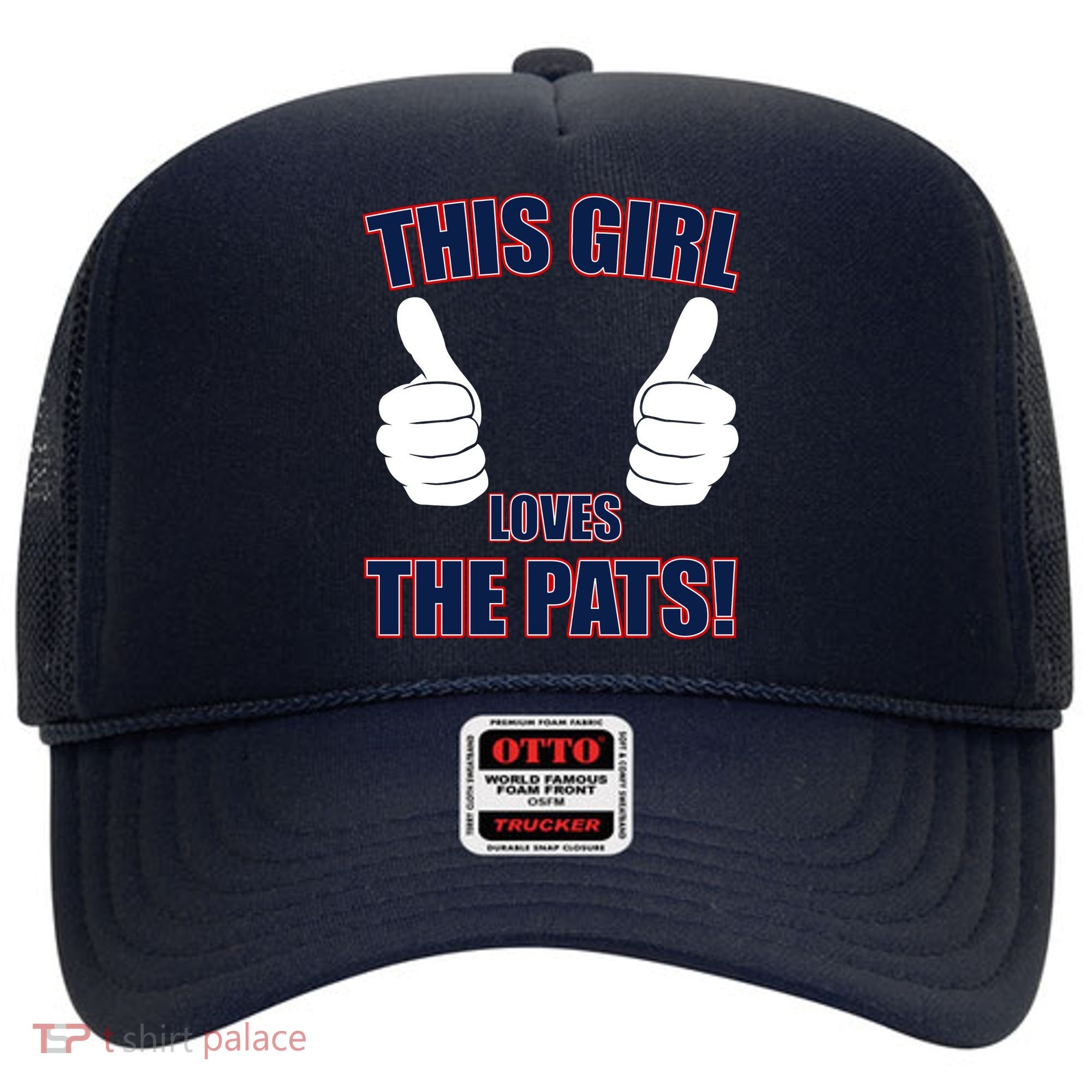 This Girl Loves The Pats Hat