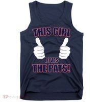 This Girl Loves The Pats Tank Top thumb 0