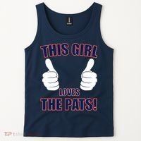 This Girl Loves The Pats Tank Top thumb 2