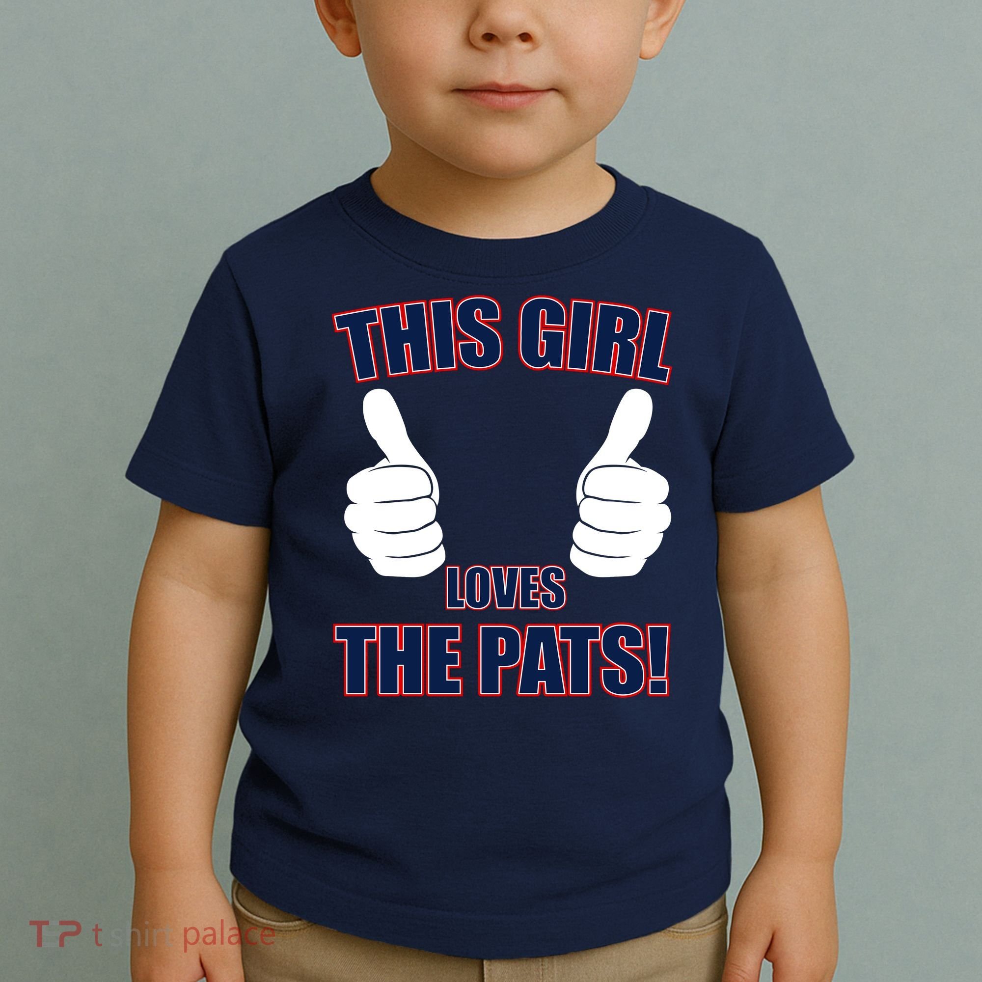 This Girl Loves The Pats Toddler T-Shirt