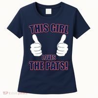 This Girl Loves The Pats Women's T-Shirt thumb 0