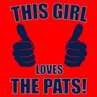 This Girl Loves The Pats Santa Hat thumb 1
