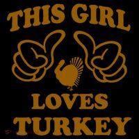 This Girl Loves Turkey Hoodie thumb 7