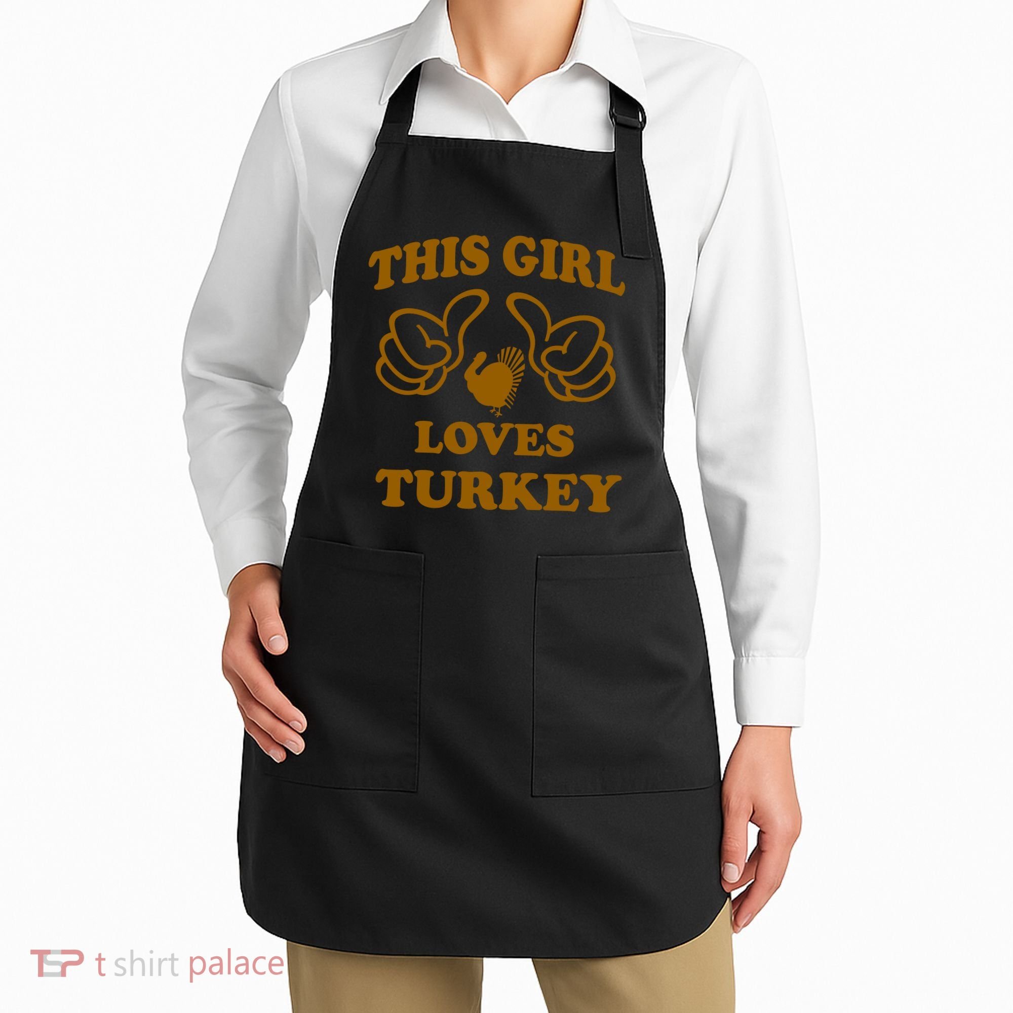 This Girl Loves Turkey Apron