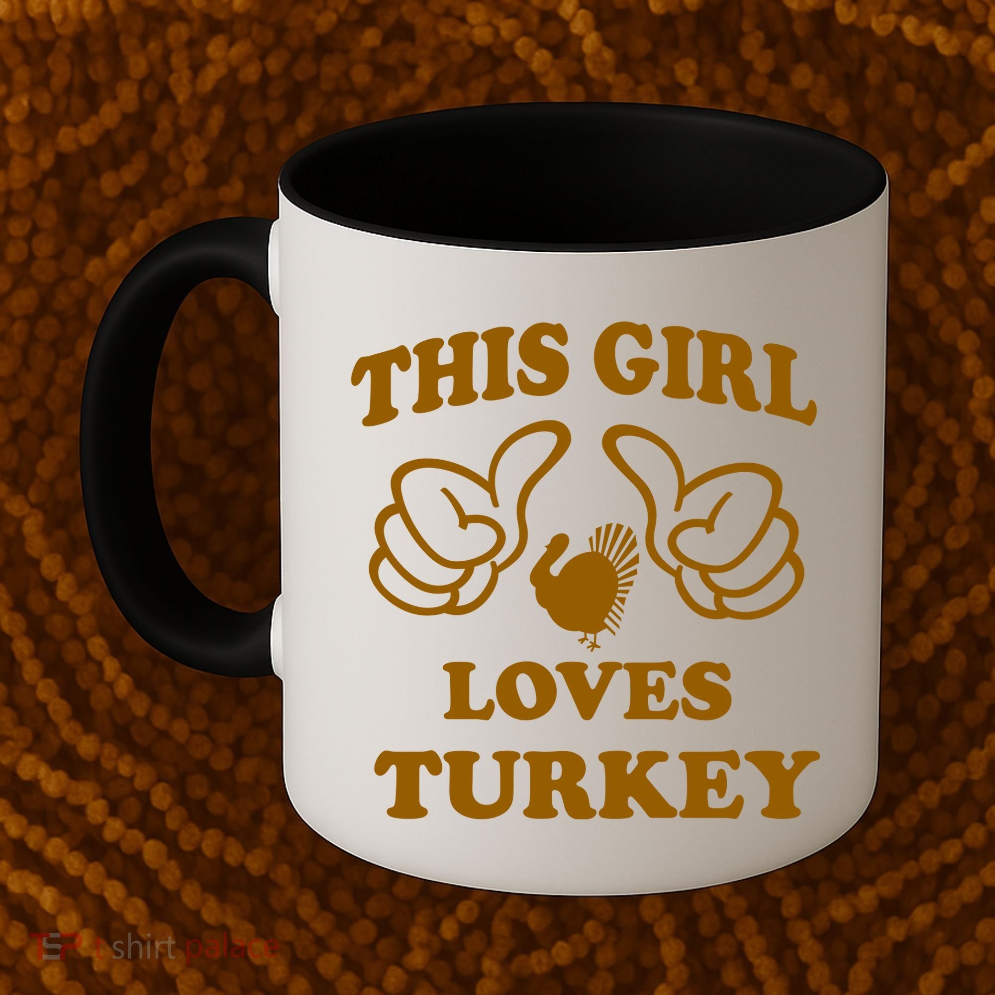 This Girl Loves Turkey Coffee Mug