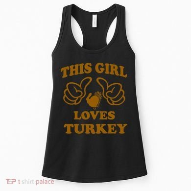 This Girl Loves Turkey Women's Tank Top