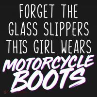 This Girl Wears Motorcycle Boots Backpack thumb 2