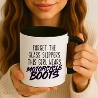 This Girl Wears Motorcycle Boots Coffee Mug thumb 3