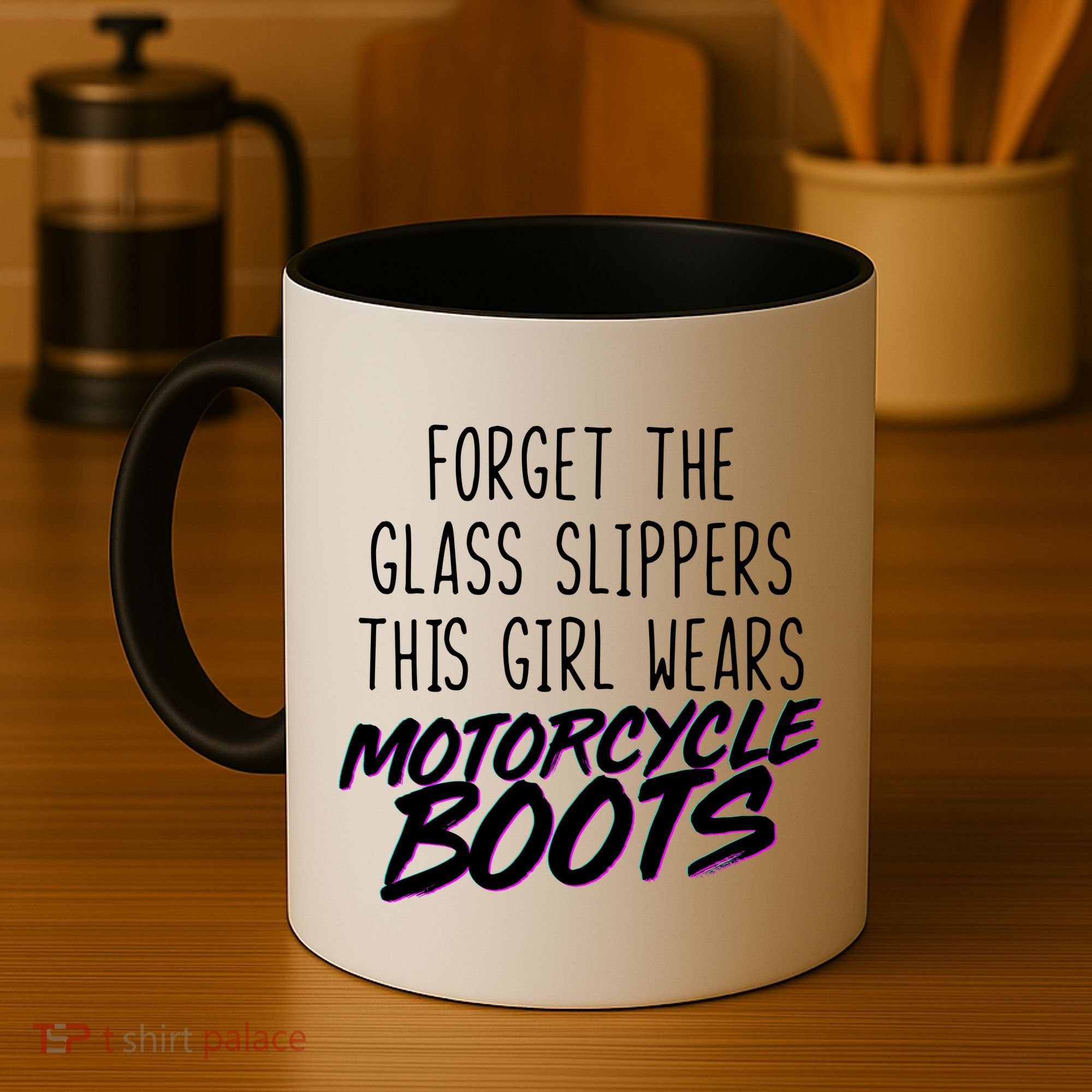 This Girl Wears Motorcycle Boots Coffee Mug