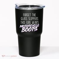 This Girl Wears Motorcycle Boots Tumbler thumb 0