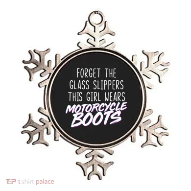This Girl Wears Motorcycle Boots Ornament
